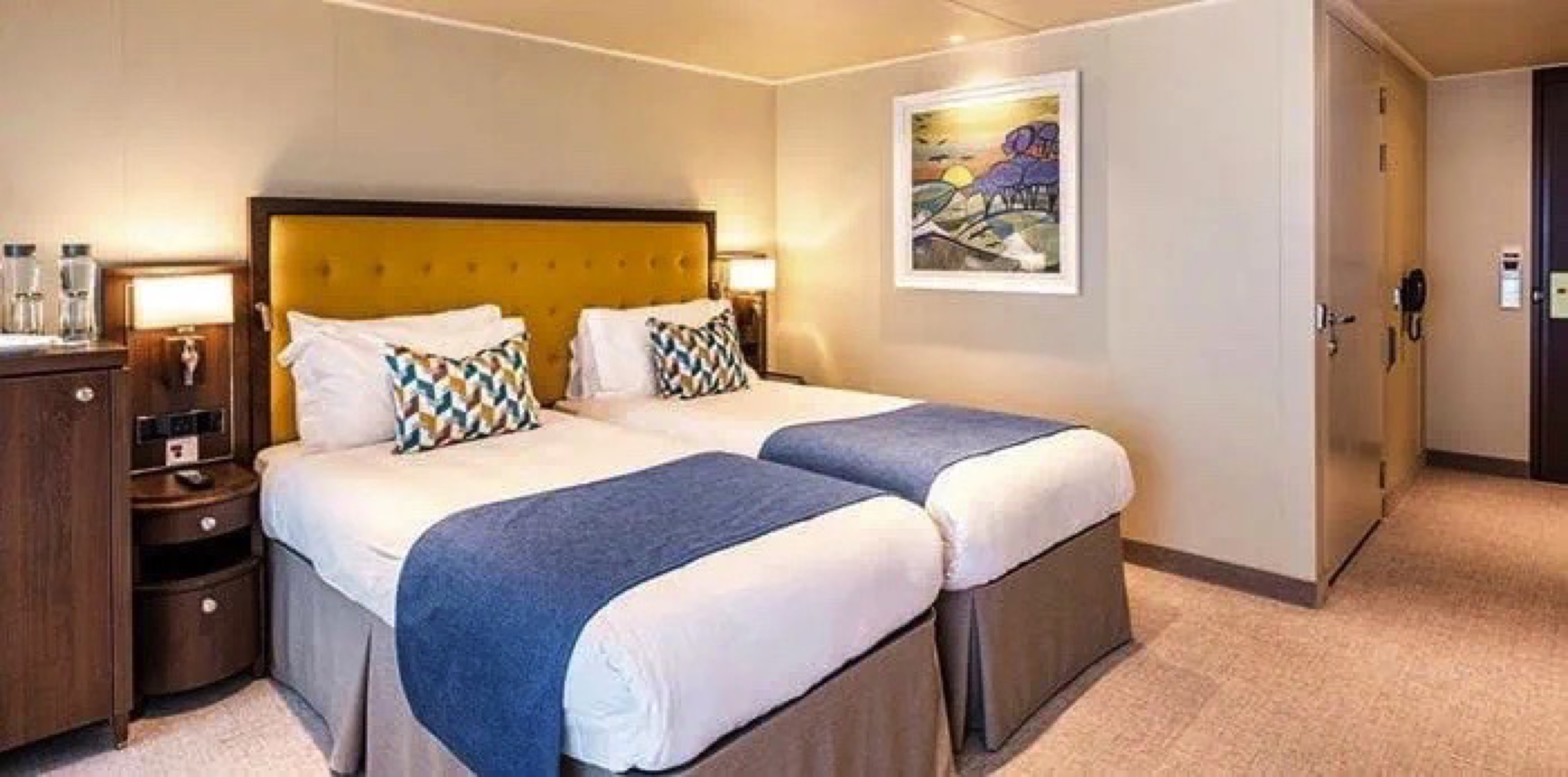 Adapted Standard Twin with Balcony